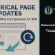 Historical Page Updates در سئو چیست؟ (فاکتور جالب)